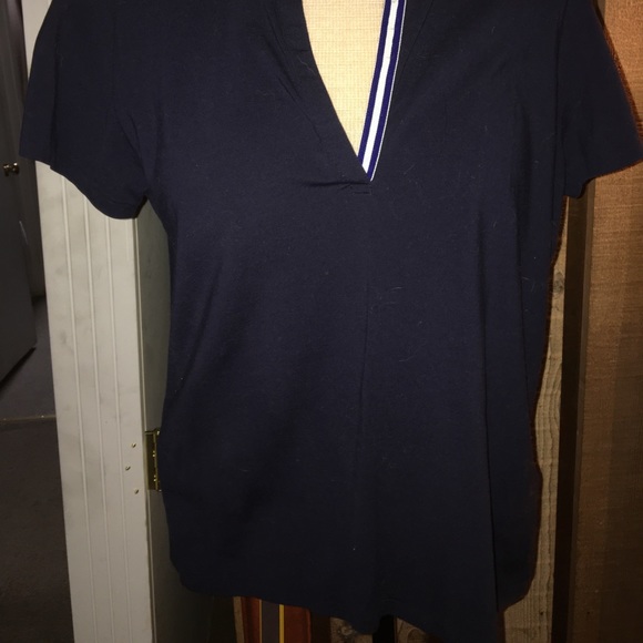 Cute Ralph Lauren navy and white top! - Picture 4 of 15
